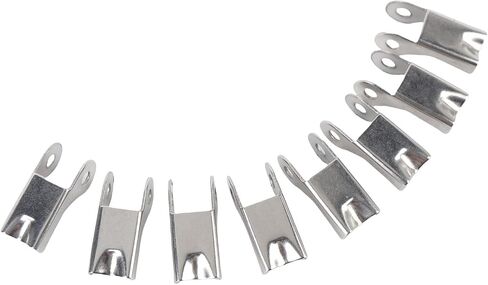 Keenso 8pcs مجموعة مزلاج السلامة من الفولاذ المقاوم للصدأ ، وتصميم مضاد للانخفاض للنقل الآمن ، ومناسبة لمعدات ورشة العمل ، ورفع شحن السفن (32 مم) in Saudi Arabia