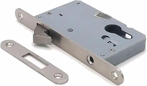 Stainless Steel Single Hook Lock Margin 50mm Invisible Sliding Door Lock Sliding Door Lock 1Pcs(Lock Body) in Saudi Arabia