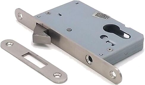 Stainless Steel Single Hook Lock Margin 50mm Invisible Sliding Door Lock Sliding Door Lock 1Pcs(Lock Body) in Saudi Arabia