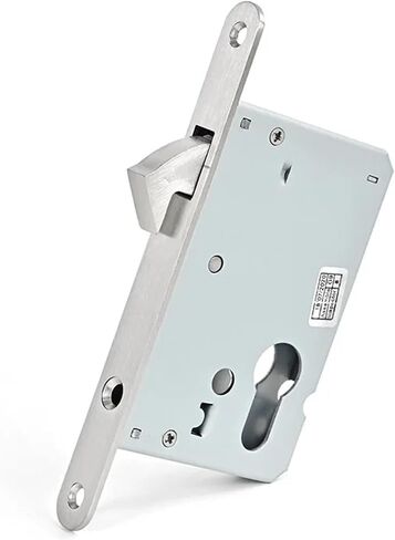 Stainless Steel Single Hook Lock Margin 50mm Invisible Sliding Door Lock Sliding Door Lock 1Pcs(Lock Body) in Saudi Arabia