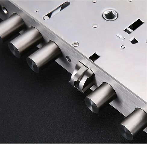 6068 304 Stainless Steel Door Lock Body Internal Gear Structure for Smart Fingerprint Lock 1Pcs(24x240 with Hook) in Kuwait