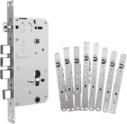 Fingerprint Lock Dedicated Gear Lock Body Internal Gear Structure for Smart Lock 6068 Padding 1Pcs(24x260 x1 Hole,with Hook) in Saudi Arabia