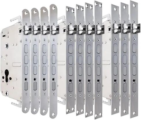 Fingerprint Lock Dedicated Gear Lock Body Internal Gear Structure for Smart Lock 6068 Padding 1Pcs(24x260 x1 Hole,with Hook) in Saudi Arabia