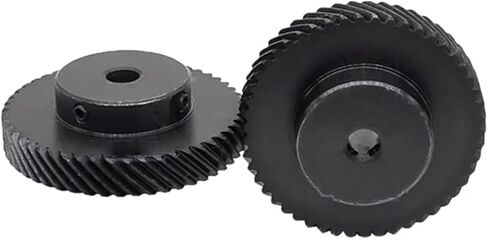 1pcs Helical Gear 1 Mod 48 Teeth 45 Degree Left Right Rotation Gear Bore 10 12 14 15 17 18~22mm 45# Steel Hardening Blackened(18 Keyway 6x2.8mm,Left Hand) in Saudi Arabia