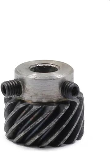 1pc Right Helical Gear 1M 60T 1 Mod 60 Teeth Process Hole 10mm and Pinion Gear for Machinery Parts in Saudi Arabia