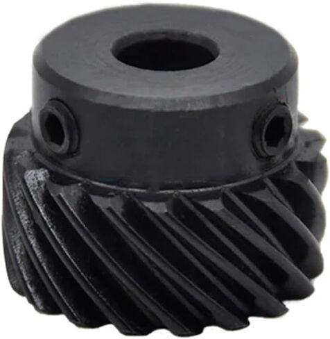 1pcs Helical Gear 1 Mod 32 Teeth 45 Degree Left Right Rotation Gear Bore 8 10 12 14 15 16 17 18 mm 45# Steel Hardening Blackened(17 Keyway 5x2.3mm,Right Hand) in Saudi Arabia