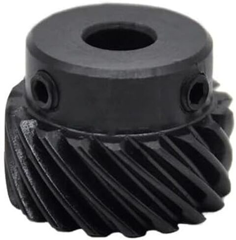 1pcs التروس الحلزوني 1 mod 60teeth 45 درجة اليمين يمين تروس التناوب التجويف 8 10 12 14 15mm 45# الصلب الأسود (20 Keyway 6x2.8mm ، اليد اليمنى) in Saudi Arabia