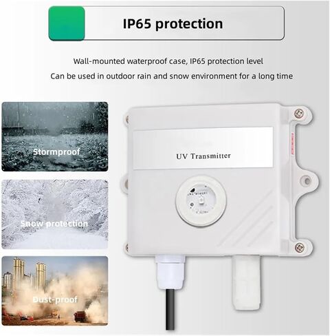 Server Software RS485 4-20MA 0-5V 0-10V Output UV Sensor(0-10v) in Saudi Arabia