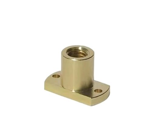 Linear Motion Ball Screw Precision Part CNC 3D Printer Multi-Head Screw 1pcs T12 Brass Nut Double Trimmed H Flange Nut Trapezoidal Nut + 1pcs Stainless Steel Screw(800mm) in Kuwait