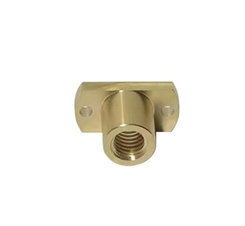 Linear Motion Ball Screw Precision Part CNC 3D Printer Multi-Head Screw 1pcs T12 Brass Nut Double Trimmed H Flange Nut Trapezoidal Nut + 1pcs Stainless Steel Screw(800mm) in Kuwait