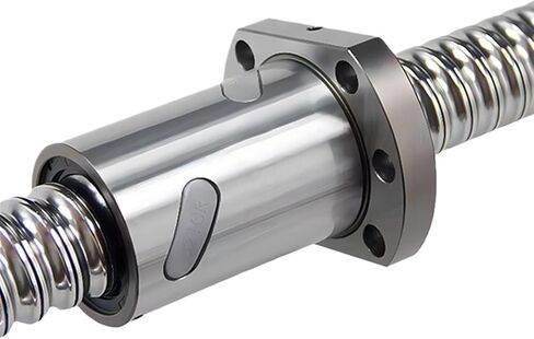 برغي الكرة الفولاذ المقاوم للصدأ الكرة المسمار SFU2505 الكرة 25 مم الأسطوانة 200mm-1000mm برغي C7 مع مع BKBF20+DSG25H+اقتران (400 مم) in Saudi Arabia