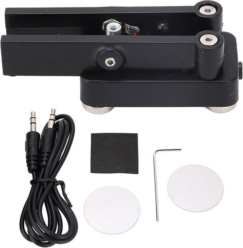Double Paddle Telegraph Key Morse Code CW Keyer ، للدوائر ، الآلات ، مع قاعدة مغناطيسية in Kuwait