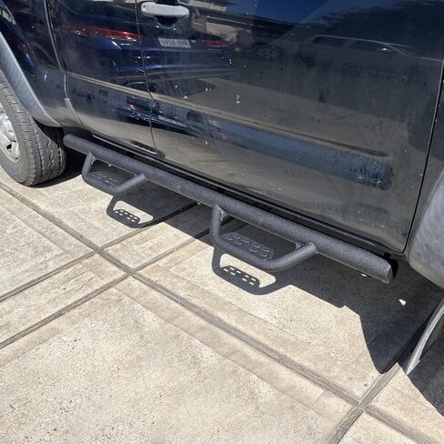 Side Steps Step Bars Compatible with 2007-2018 Chevy Silverado & GMC Sierra 1500 2500HD 3500HD (Include 2019 1500 LD) / 2019 2500HD 3500HD.Running Boards Compatible with Silverado Crew Cab. in Kuwait