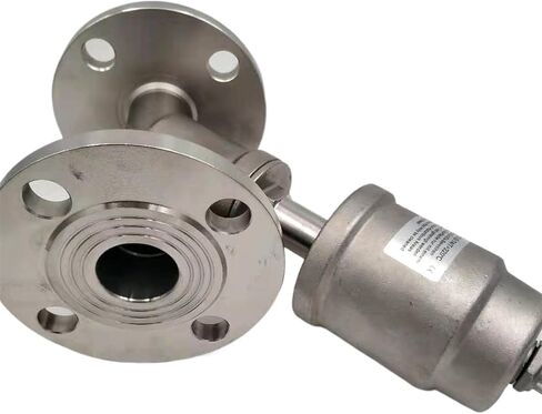 2-1/2" 304 Stainless Steel Pneumatic Flange Angle Valve Gas Oil Steam Double/Single Acting Flange Angle Valve(Double acting) in Saudi Arabia