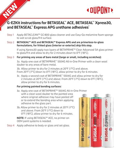 Express APG APG ADVACTION Outo Auto Glass Erethane ، لاصق (Betaseal Express APG Sausage Kit ، 9 ، Count) in Kuwait