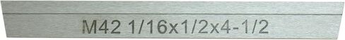 Shars 1/16 × 1/2 × 4-1/2 "M42 8 ٪ COBALT P1 Blade-OFF FLADE 404-1699! ( in Saudi Arabia