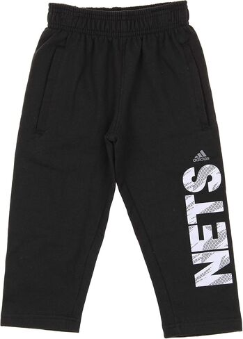 Outerstuff NBA Toddlers Brooklyn Nets Vertical Cut Fleece Pants ، 4T in Saudi Arabia