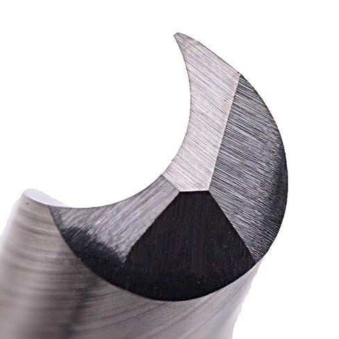 HRC55 CNC Milling Cutter 1mm to 12mm One Flute End Mill for Aluminum Carbide Router Bits Tungsten Steel Spiral Endmills Tool(3.175x3.175x8mm) in Kuwait