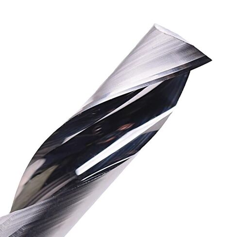 HRC55 CNC Milling Cutter 1mm to 12mm One Flute End Mill for Aluminum Carbide Router Bits Tungsten Steel Spiral Endmills Tool(3.175x3.175x8mm) in Kuwait