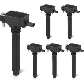 Set of 6 Ignition Coil Pack 3.6L Compatible with Chrysler 200 300 Town & Country, Dodge Avenger Challenger Charger Durango Grand Caravan Journey, Jeep Cherokee Wrangler, Ram 1500 Replace UF648 C1791