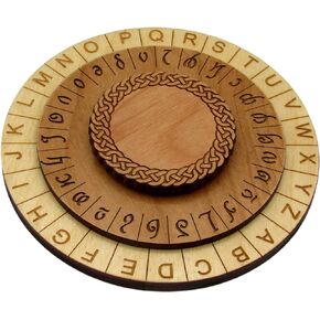 Elves Cipher Wheel - Acessory for Fantasy Table Top RPGs, Board Games, and Dungeon Masters