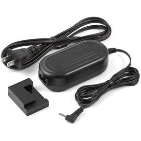 AC Power Adapter Supply Kit for Canon PowerShot G1X G15 SX40 SX50, Replacement for ACK-DC80, US Plug