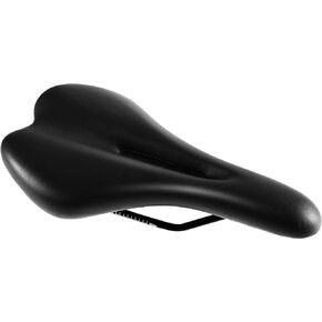 Colour Bike Saddle Seat Pad Breathable Comfortable Bicycle Fit for Road Bike Fixed Gear Bike (Black Hollow Thicken)