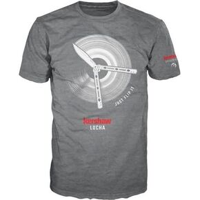 Kershaw Lucha Shirt, Semi Fitted and 100% Cotton, Just Flip It Graphic Tee