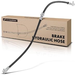 A-Premium Front Passenger Brake Hydraulic Hose Compatible with Select Nissan Models - Rogue 2015 2016 2017 2018 2019, Rogue Sport 2017 - Replace# 462104CE0A