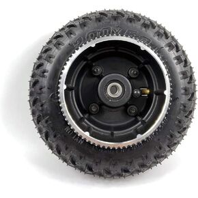 8 Inch Wheel Use 200x50 Inflated Off Road Tire with 5M Pulley 72 Teeth for Belt Drive Mountain Skateboard (Black)