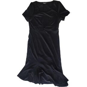 Allegra K Elegant Sheath Dress for Women's Office Work Fishtail Short Sleeve Cocktail Dress