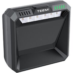 TEEMI 2D QR Handsfree Barcode Scanner One Megapixel High Resolution Sensor with Global Shutter, USB Wired Virtual COM Port Omni-Directional QR Area Imager for Retail, Kiosk, Pharmacy