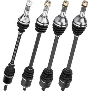 Front and Rear Left Right ATV CV Axles Drive shaft Assembly Set for Can-Am Defender HD 5 / HD 8 / HD 10 / MAX 2017 2018 2019 2020 2021 2022 2023 - Full Set