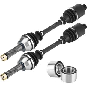 Youxmoto Rear Left/Right CV Axle & Wheel Bearing Kit for Polaris Sportsman 570 Forest Touring (6x6 EFI EPS Premium Trail) 2015 2016 2017 2018 2019 2020 2021 2022; Sportsman 325 450 Drive Shaft…