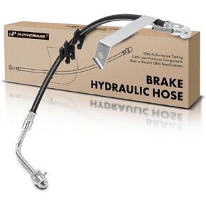 A-Premium Rear Passenger Brake Hydraulic Hose Compatible with Ford Models - Windstar 1995-2003 with Rear Drum Brake - Replace# 3F2Z2282CB