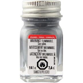 Testors Corp. Enamel 1/4 oz Flat Battle Gray TES1163TT Plastics Paint Enamels
