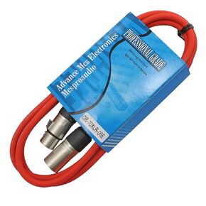 6 foot Male to Female XLR microphone cable (Black)