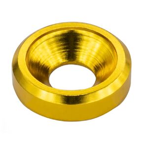 [60PCS] M3 Finishing Countersunk Washers, Anodized Aluminum Alloy, Head Washers Gaskets Cup Shim for Screw RC/FPV/PC/Drone/Mechanical Accessories Parts, Purple