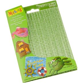 Makin's Clay Texture Sheets 7"X5.5" 4/Pkg, Set D (Scale,Snowflake,Woodgrain&Stars)