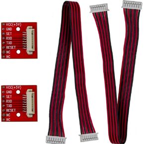 2pcs Breakout Board with Cable for PMS5003 PM2.5 PM10 Air Quality Sensor