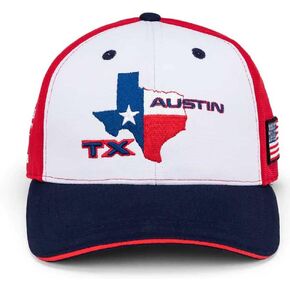 F1 2022 Special Edition USA Austin GP Baseball Hat (Red)