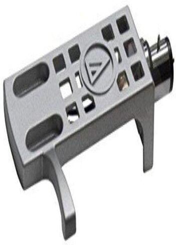 Audio-Technica AT-HS10SV 1/2" Universal Headshell for 4-Pin Turntable Cartridges, Silver in Saudi Arabia