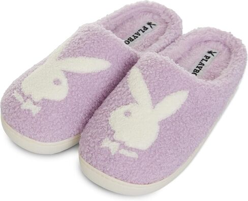 Playboy Womens Slippers Gifts for Women Extra Cozy Fuzzy House Slippers Slip On in Saudi Arabia