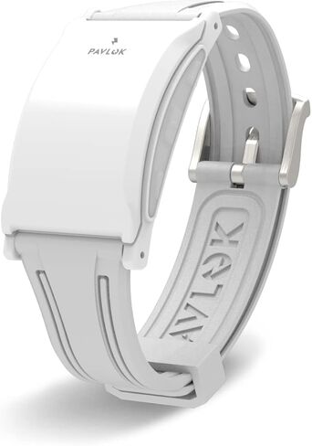 Pavlok 3 Sports (White) – App Controlled Silent Alarm & Habit Trainer Wearable – Vibration/Chime/Zap – Includes Plus (Lifetime Access) – Steps & Sleep Tracking in Kuwait