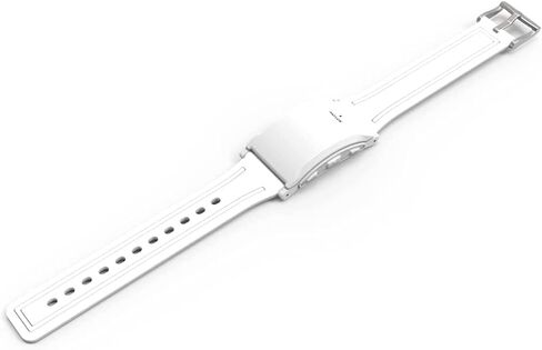 Pavlok 3 Sports (White) – App Controlled Silent Alarm & Habit Trainer Wearable – Vibration/Chime/Zap – Includes Plus (Lifetime Access) – Steps & Sleep Tracking in Kuwait