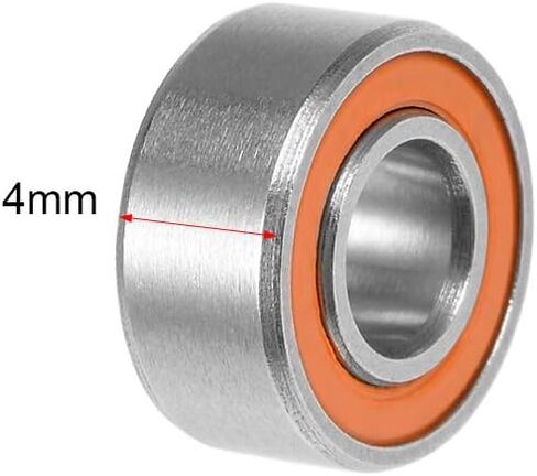 uxcell SMR105C-2OS Hybrid Ceramic Ball Bearing 5x10x4mm ABEC-7 Stainless Steel Bearings in Saudi Arabia