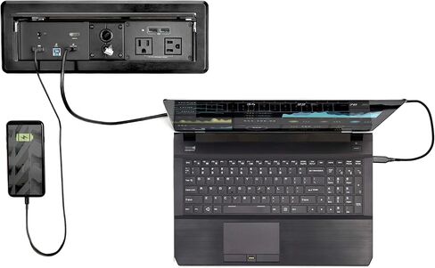 StarTech.com 4K USB-C or USB-A Docking Station Module for Conference Table Connectivity Box - 4K HDMI - 60W USB-C Power Delivery, 4X USB, RJ45 (MOD4DOCKACPD) in Kuwait