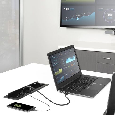 StarTech.com 4K USB-C or USB-A Docking Station Module for Conference Table Connectivity Box - 4K HDMI - 60W USB-C Power Delivery, 4X USB, RJ45 (MOD4DOCKACPD) in Kuwait