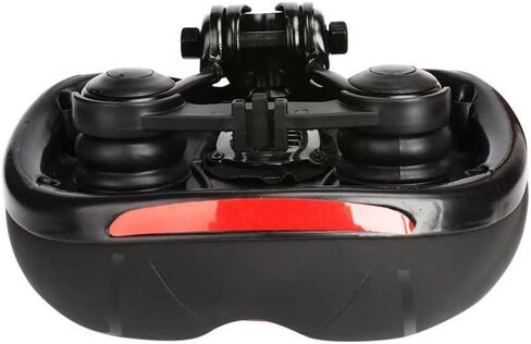 مقعد دراجة مريح كبير الحجم مع كرة مزدوجة ممتصة للصدمات، سرج دراجة عريض مقاوم للماء، مقعد دراجة للرجال والنساء مناسب للدراجات الداخلية والخارجية مع عاكس in Kuwait