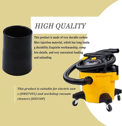 محول مكنسة منشار ميتري لـ DEWALT DWS715، DWS716، DWS779، DWS780، منفذ غبار مناشير ميتري متوافق مع معظم ملحقات المحلات الجافة الرطبة in Kuwait